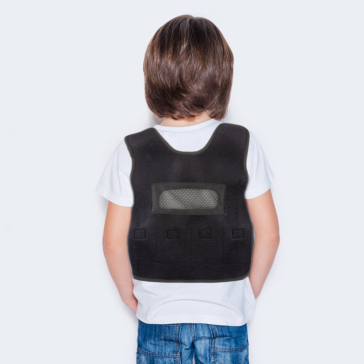 Gewichtete Kompressionsweste für Kinder im Alter von 2 bis 14 Jahren Hilft Kindern mit ABR,Reizüberflutung,Autismus,ADHS,SPD,Gewichtete Westen für Kinder mit SI-Störung