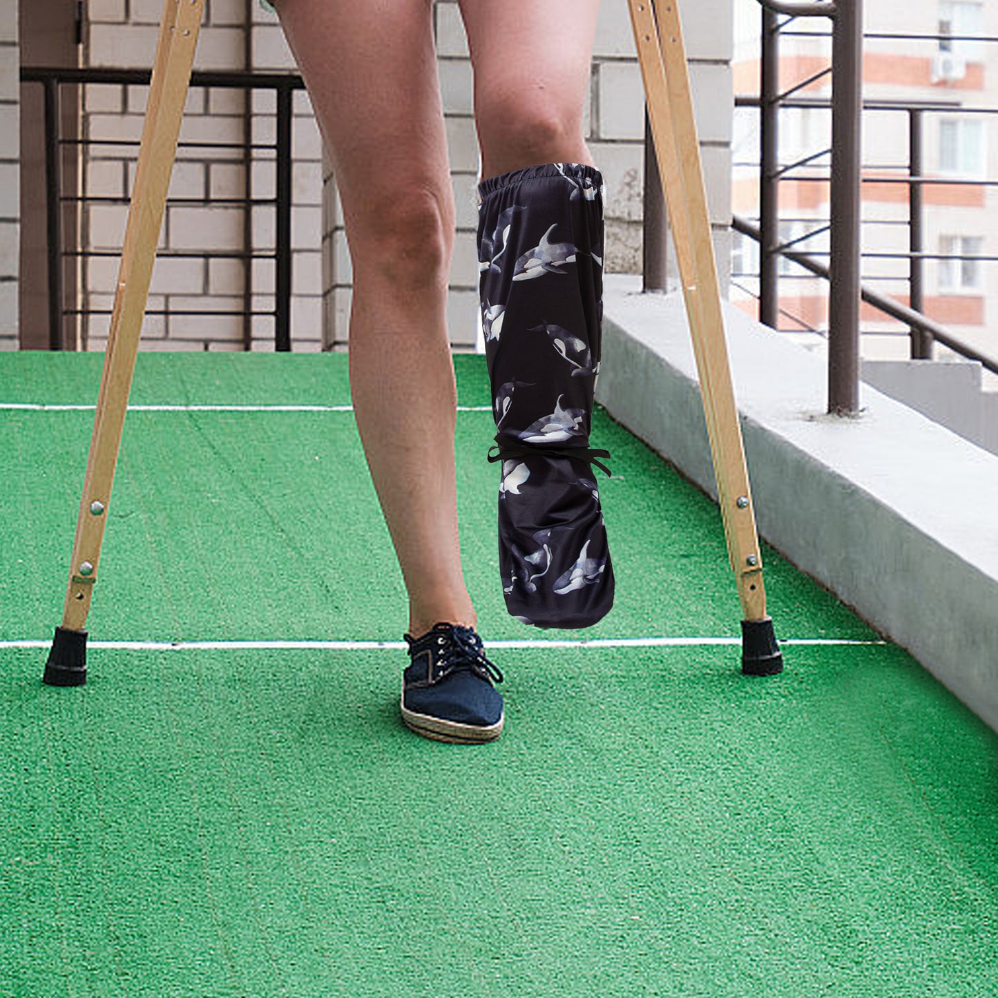 Fashionable Leg Cast Cover, Leg Cast, Sock Cast Cover Below the Knee, Cast Sock Cover for Foot Protective Leg Cast Sleeve for Foot Leg Men Women, Decorative and Washable
