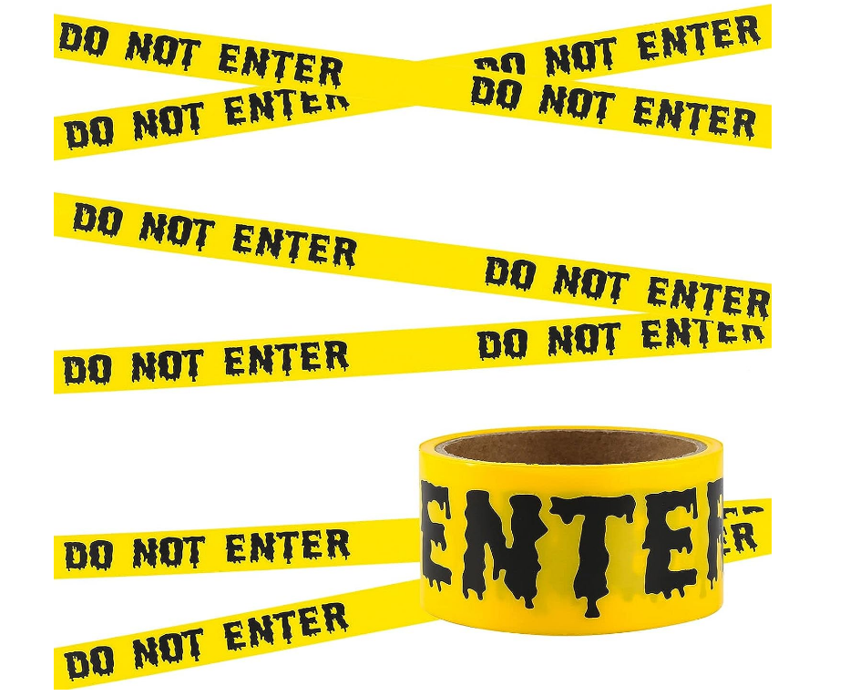 Halloween Caution Tapes