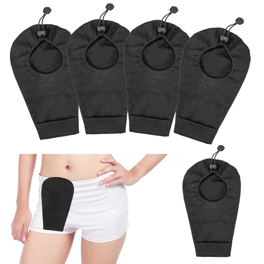 Ostomy Bag Cover,Colostomy Bag Covers, Odor Control Stretchy Bag Cover,Ostomy Wrap,Washable Pouch Liner for Women Men Lightweight Care Protector Protective Bag for Ileostomy,Urostomy,Ostomy Supplies