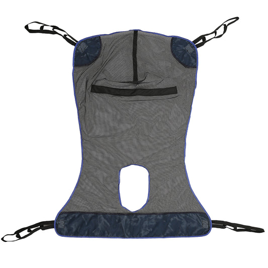 Hoyer Lift Sling,Commode Patient Lift Sling Medical Transfer Sling for Patients Shower,Hoyer Lift Sling for Toileting
