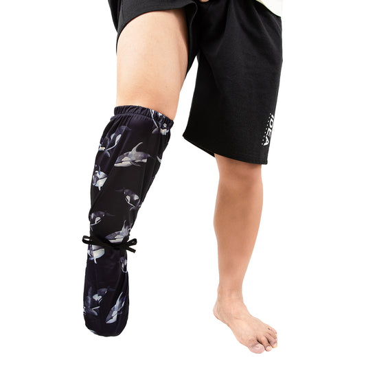 Fashionable Leg Cast Cover, Leg Cast, Sock Cast Cover Below the Knee, Cast Sock Cover for Foot Protective Leg Cast Sleeve for Foot Leg Men Women, Decorative and Washable