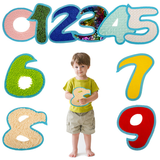 Sensory Mats for Autistic Children | Sensory Tiles for Kids | Sensory Mats (Number) | Autism Sensory Toys | Autism Sensory Products | Sensory Room Equipment | Sensory Disorder Toys for Tactile Play