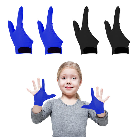 4pcs Thumb Sucking Guard Gloves Kids Chewy Compression Gloves Breathable Guard Nail Biting Gloves Kids Stop Thumb Sucking and Finger Biting