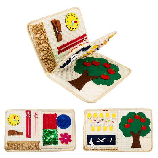 Fidget Blanket for Adults with Dementia,Elderly Fidget Toy,Alzheimers Dementia Products for Elderly,Dementia Activities for Seniors,Memory Games Keeping Busy,Anxiety Relief Sensory Toy for Autistic