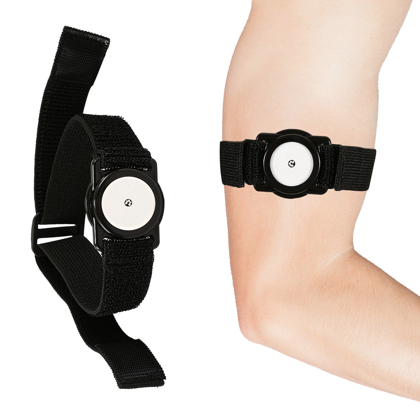 Armband for Freestyle Libre 1 & 2 14 Day, Continuous Glucose Monitoring System Protection Sensor Cover Diabetes CGM Holder, 4 to 16 Inch Adjustable Active Arm & Leg Band, No More Adhesive Patches