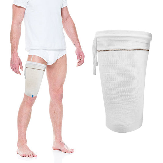 Catheter Leg Bag Holder,Catheter Bag Holder with Adjustable Strap,Fabric Catheter Stabilization Device,Leg Sleeve for Catheter Bag,Urine Drainage Bag Cover,Urinary Incontinence Catheter Supplies.