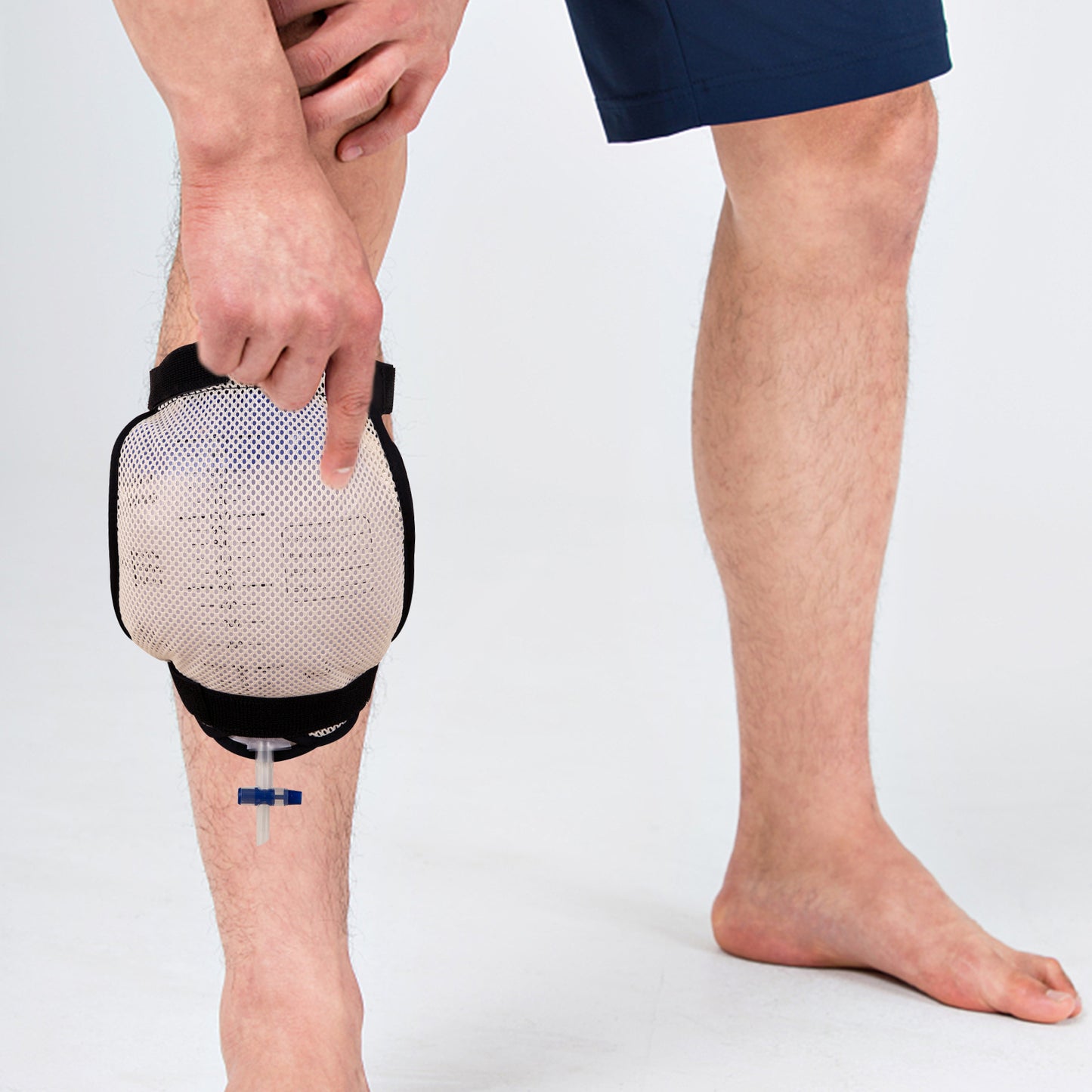 Catheter Leg Bag Holder,Breathable Mesh Catheter Leg Bag,Catheter Stabilization Device Keep Urinary Drainage Bag in Place,Urine Bag for Leg,Foley Catheter Bag Holder,Catheter Sleeves,Catheter Supplies