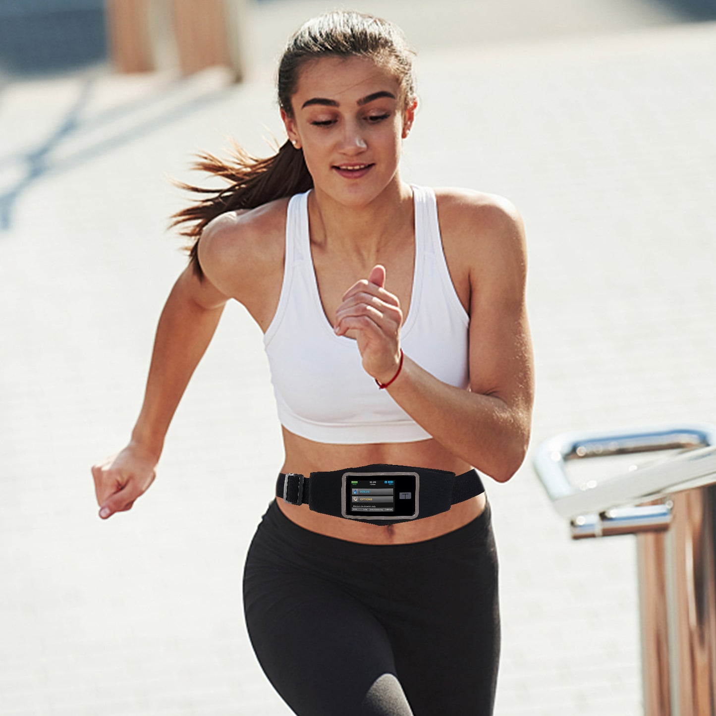 Insulin Pump Belt, Insulin Pump Holder Compatible with Tandem t:Slim/t:Slim X2, Running Waist Belts for Women Men, Diabetic Waist Pack for Storing Insulin Pens,Needles,Diabetes Supplies During Sports