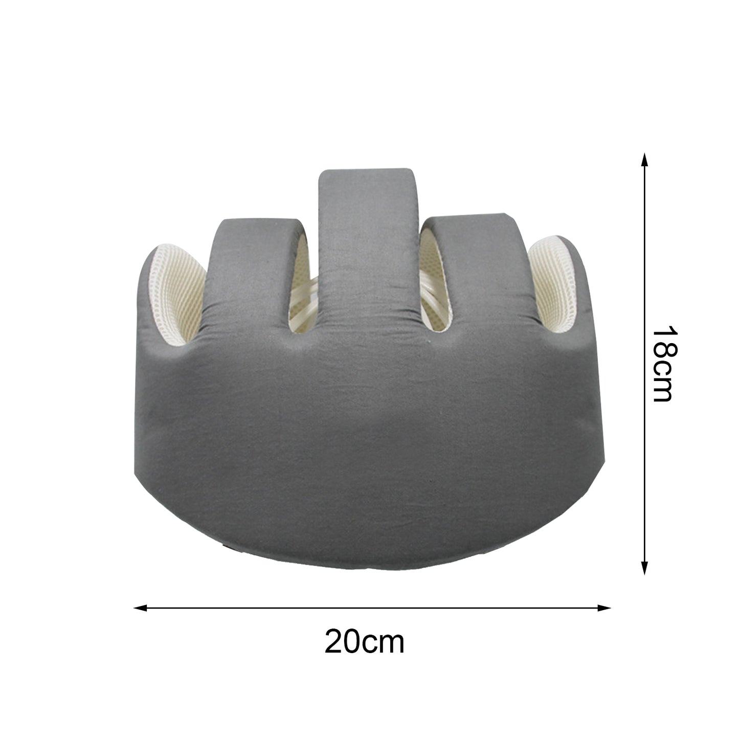 Thick Safety Helmet for Elderly Adult,Soft Helmet for Epilepsy Seizures Prevent Head Injuries,Full Head Protector Fall Protection Hat Cap Anti-Collision,Ideal for Surgery Recovery and Head Injury