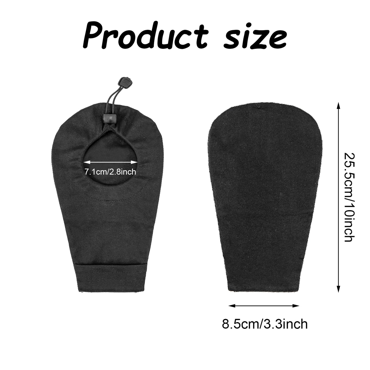 Ostomy Bag Cover,Colostomy Bag Covers, Odor Control Stretchy Bag Cover,Ostomy Wrap,Washable Pouch Liner for Women Men Lightweight Care Protector Protective Bag for Ileostomy,Urostomy,Ostomy Supplies