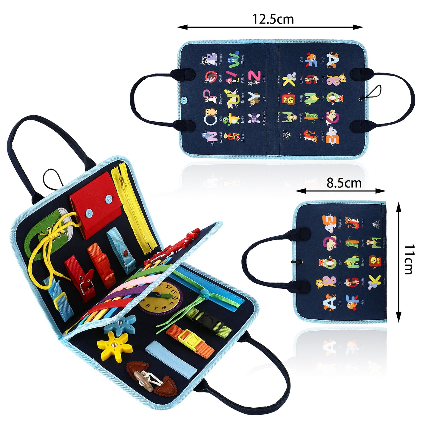 Fidget Blanket for Adults with Dementia,Dementia Activities for Seniors,Alzheimers Dementia Products for Elderly,Toddler Busy Board,Fidget Toys,Autism Sensory Toys for Autistic Children.