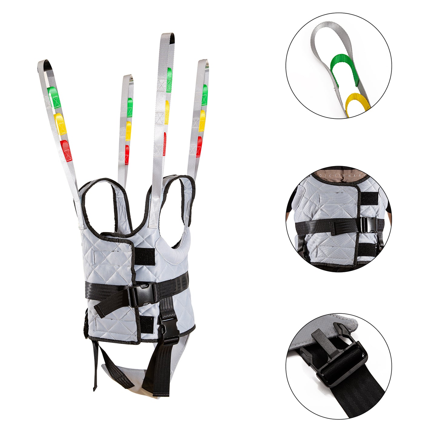 Hoyer Lift Sling for Standing Walking Aids Support Transfer Toileting,Patient Lift Sling Loading Weight 500lbs,Medical Hoist Standing Sling Adjustable Strap Aids Support Leg Training