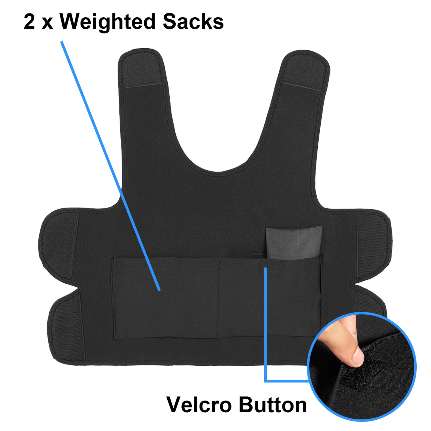 Weighted Vest for Kids with Sensory Issues,Weighted Compression Vest for Children with Autism, ADHD, SPD, Sensory Overload,Autism Sensory Products-Not Include Removable Weights, Dinosaur