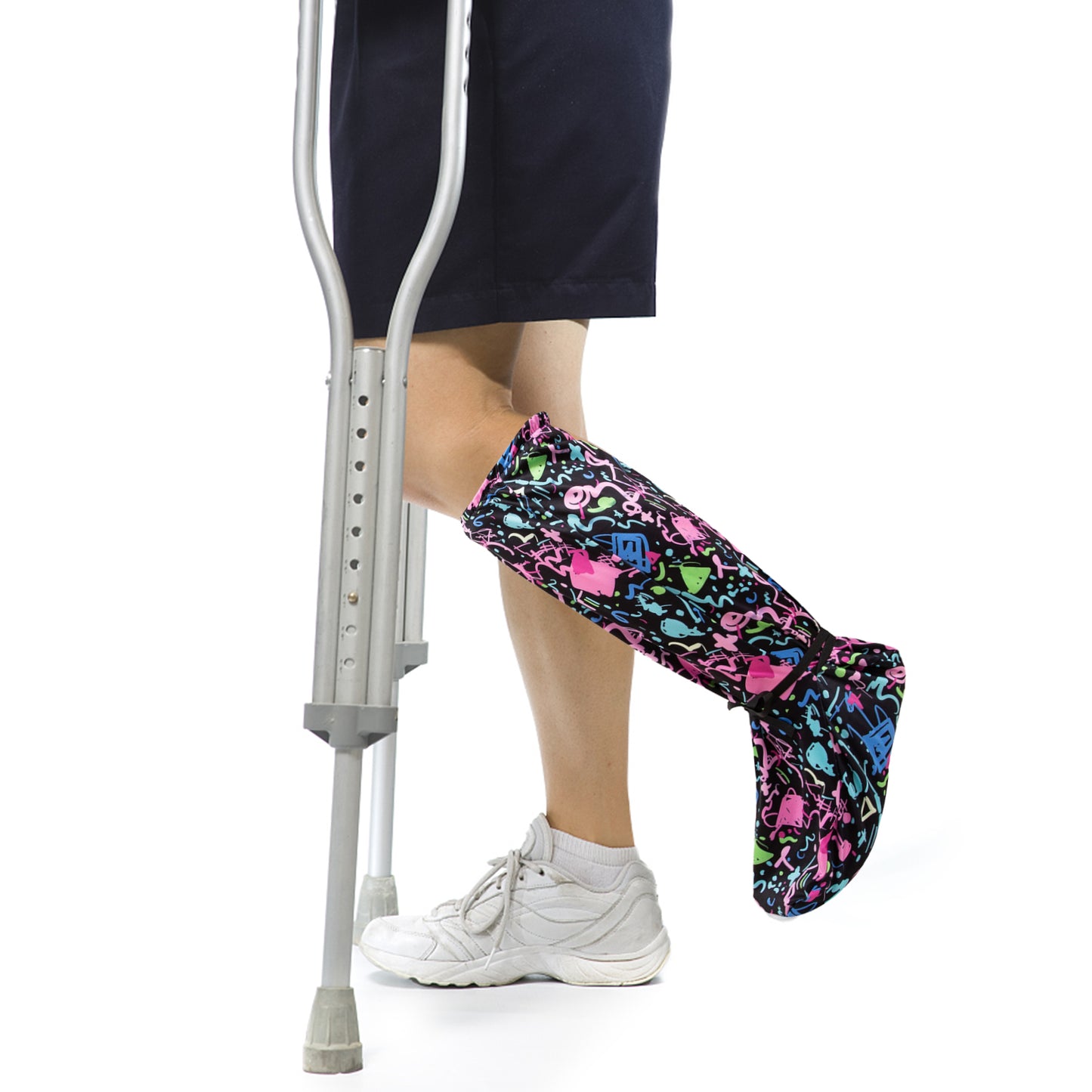 Fashionable Leg Cast Cover, Leg Cast, Sock Cast Cover Below the Knee, Cast Sock Cover for Foot Protective Leg Cast Sleeve for Foot Leg Men Women, Decorative and Washable