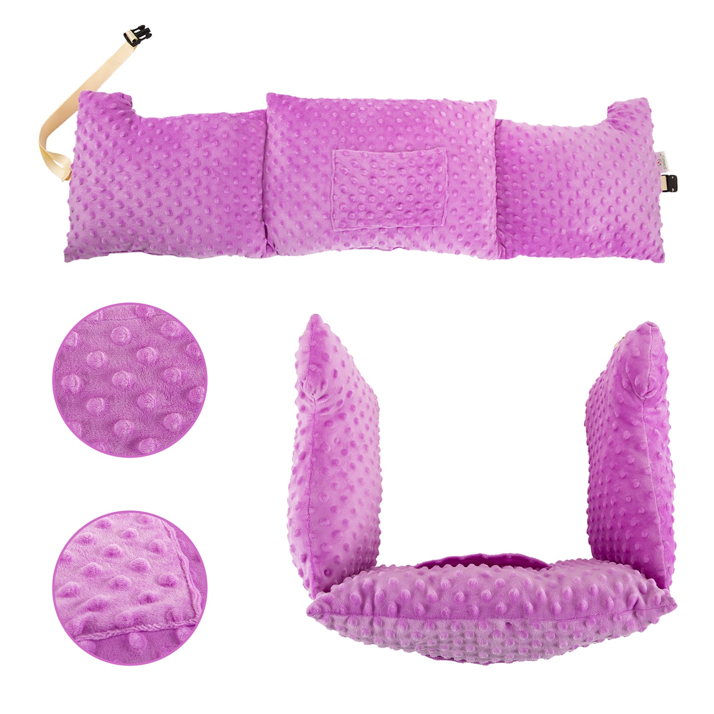 Mastectomy Pillow,Breast Pillow for After Breast Cancer,Breast Augmentation Reduction Heart Surgery Recovery Pillow,Seat Belt Protection,Post Surgery Support Patient Care Gifts for Women