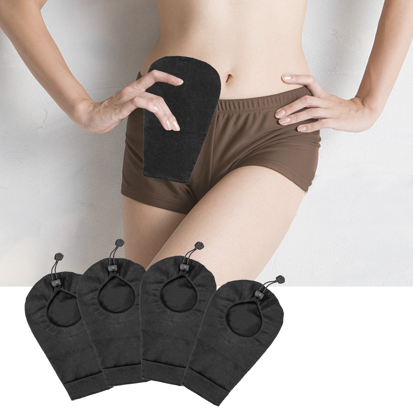 Ostomy Bag Cover,Colostomy Bag Covers, Odor Control Stretchy Bag Cover,Ostomy Wrap,Washable Pouch Liner for Women Men Lightweight Care Protector Protective Bag for Ileostomy,Urostomy,Ostomy Supplies