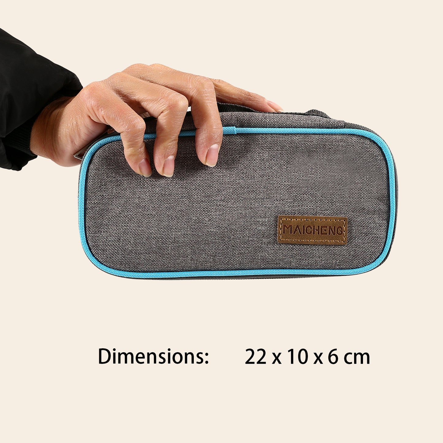 Insulin Kühltasche mit 2 Kühlakku,Diabetikertasche – Diabetiker Tasche Organizer Insulin Pen Tasche tragbare Kühltasche für Insulin, isolierte Diabetes Tasche für medizinische Reisen Draußen