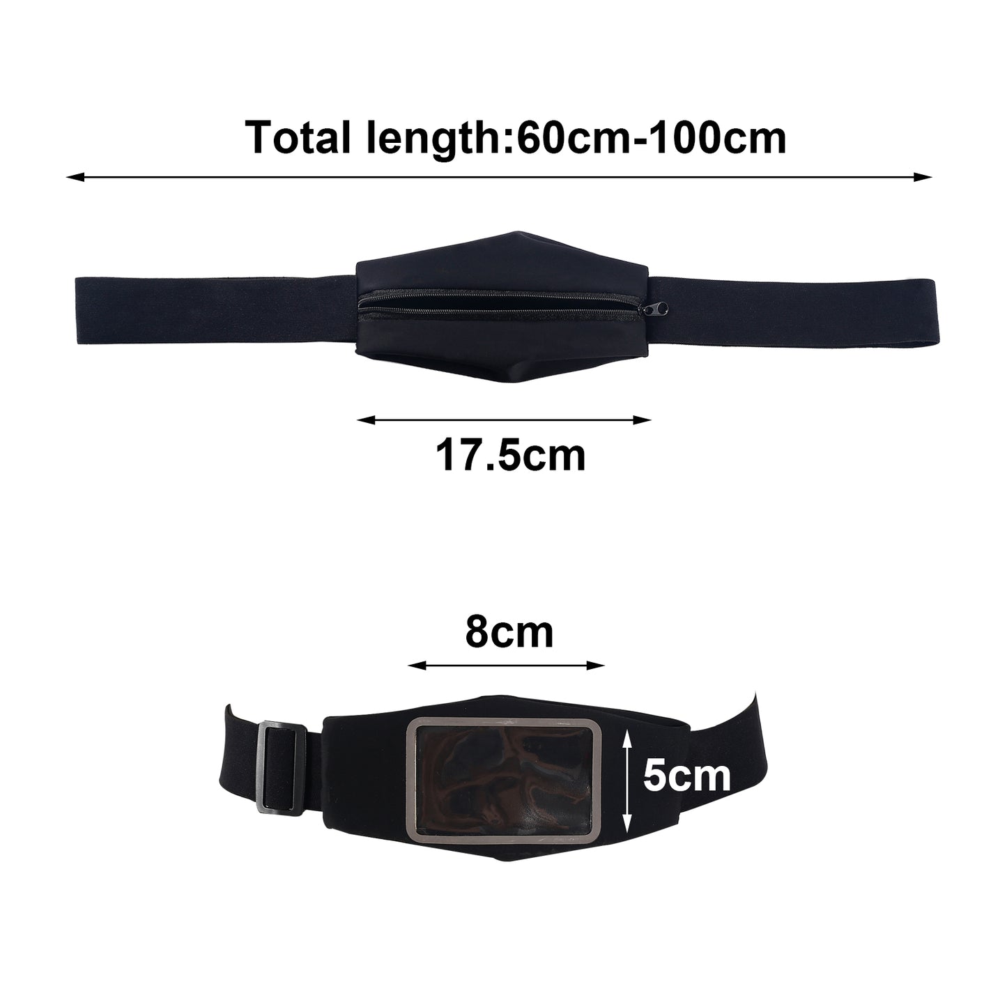 Insulin Pump Belt, Insulin Pump Holder Compatible with Tandem t:Slim/t:Slim X2, Running Waist Belts for Women Men, Diabetic Waist Pack for Storing Insulin Pens,Needles,Diabetes Supplies During Sports